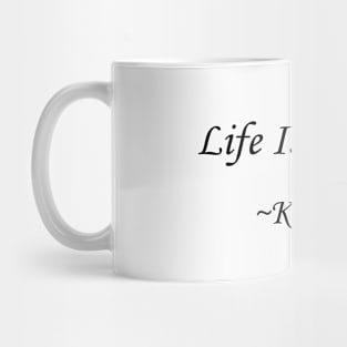 Life Is Choices (black) Mug